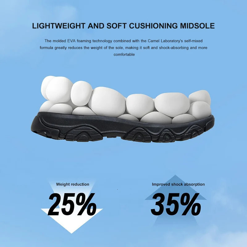 GOLDEN CAMEL Womens Sandals Summer Thick-soled Sport Sandal Casual Fashion Beach Ladies Shoes for Women Retro Slippers 251110