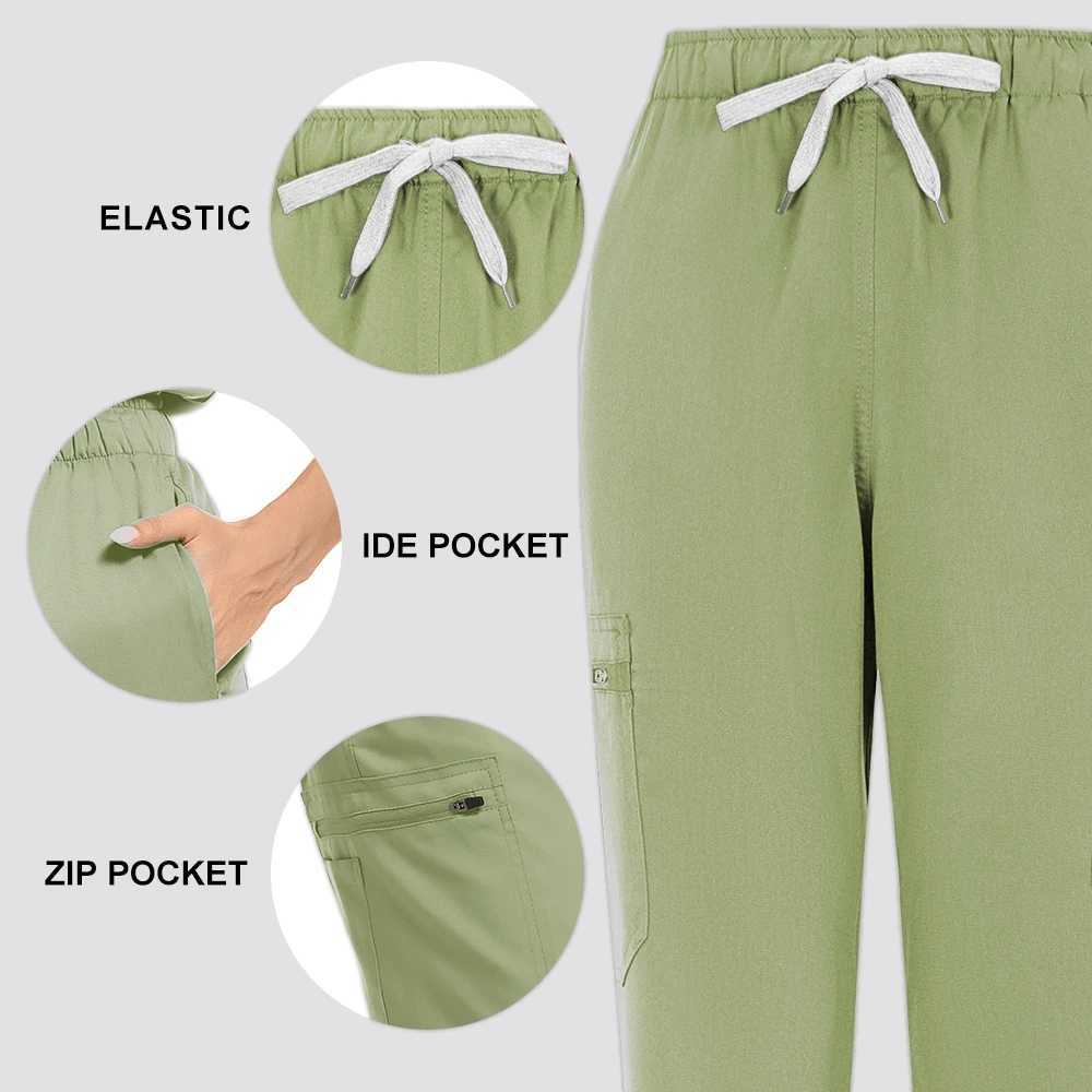 Medical Surgery Uniforms Women Scrubs Sets Hospital Doctors Clothing Nurses Accessories Dental Clinic Beauty Sn Workwear Suit X250410