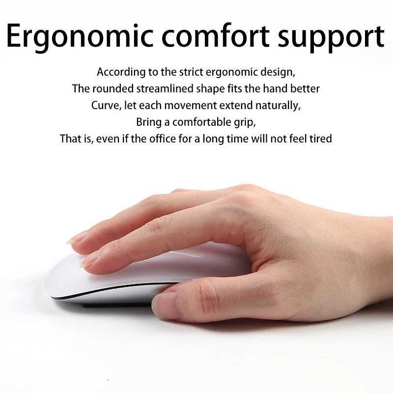 Rechargeable Mouse Magic 3 for Book Air/Pro Win Ergonic Mti-Touch BT50 Wireless Slim Rechargeable Mouse Y251111