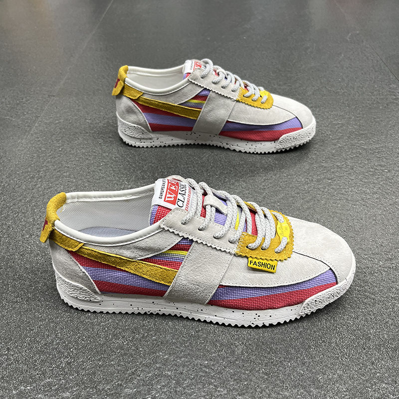 Free shipping designer sport shoe men khaki white gray comfortable breathable wear-resisting outdoor running shoe 2025