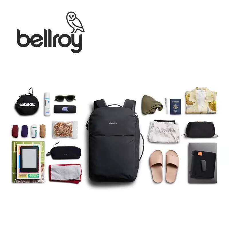 Designer Bag Xiximilu Large Capacity Men Travel Business Trip Computer Bag Multifunctional Backpack