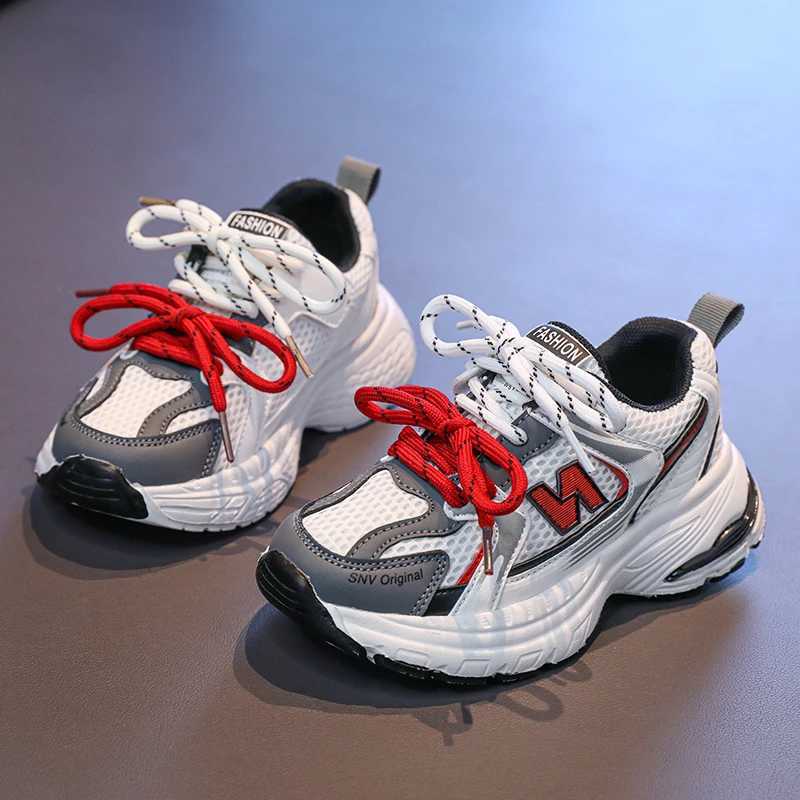 Fashionable childrens basketball shoes boys and girls anti slip childrens sports shoes lightweight outdoor sports shoes coach football uniforms Z25041