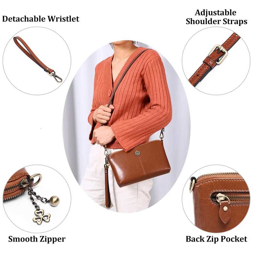 2025 Fashion Women Leather Handbags Female Multifunctional Large Capacity Shoulder bags Crossbody Bags For Ladies Phone PurseT251110