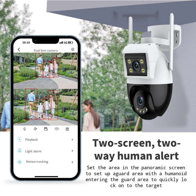 Gun ball wireless HD waterproof ball machine remote security full color camera network home