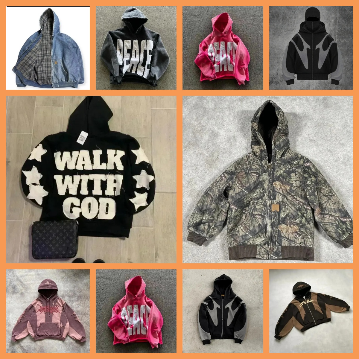 Designer Men's Hoodies Hoody Harajuku Embroidery hooded Oversized Letter Patch zip up hoodie Men Women Hip Hop Goth Casual Sweatshirt Streetwear 