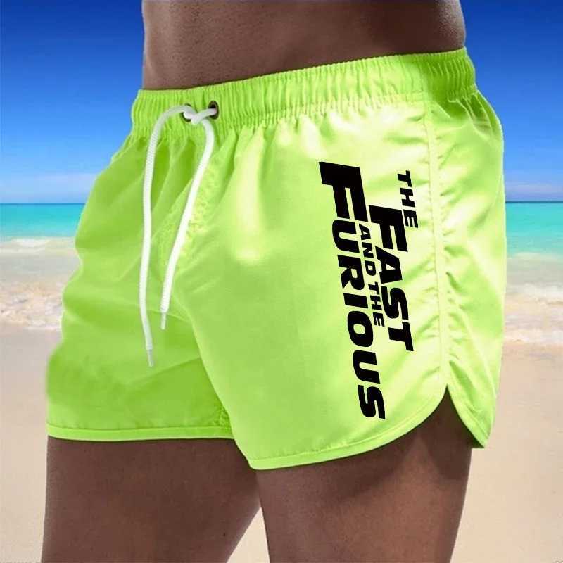 Slow jogging and leisure daily summer mens beach shorts 2025 beach relay swimming gym pants fast drying swimming surfing ventilation dragW250410