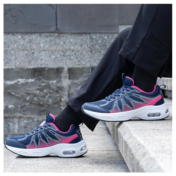Designer Shoes High Quality Womens Walking Shoes Arch Support Air Tennis Orthotic Sneakers for Plantar Fasciitis Heel Pain Relief