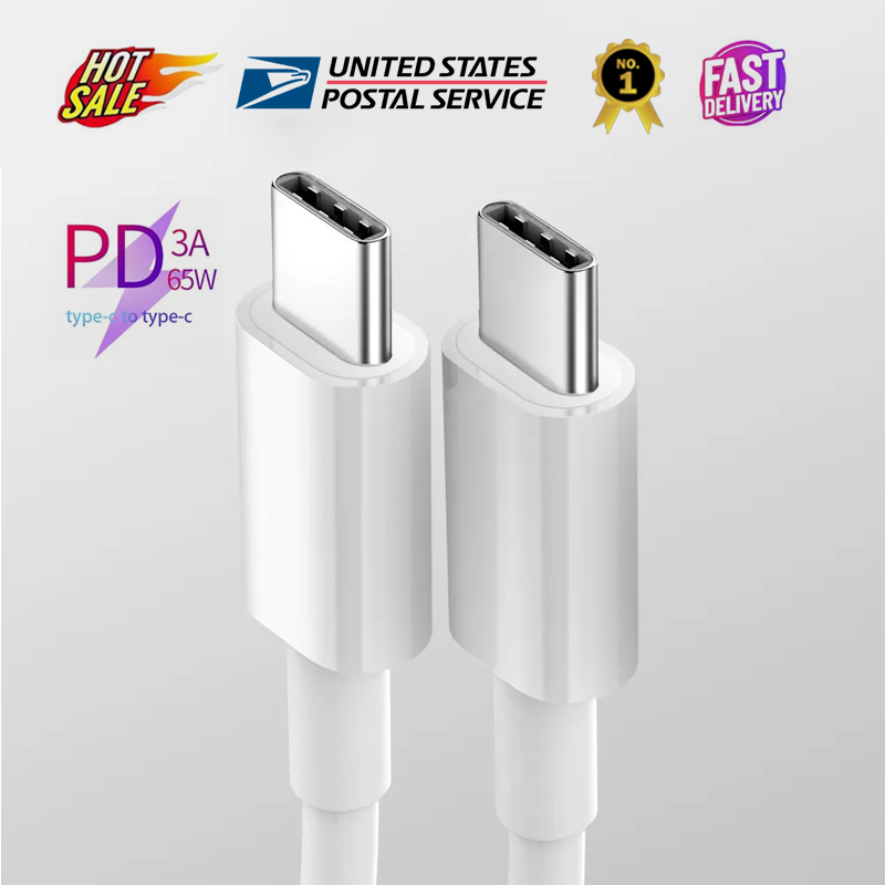 For Charger Cables USB C to USB Type C Cable with E-mark chip for Xiaomi Redmi Note 8 Pro Quick Charge 4.0 PD 60W Fast Charging for Pro S11 Cables