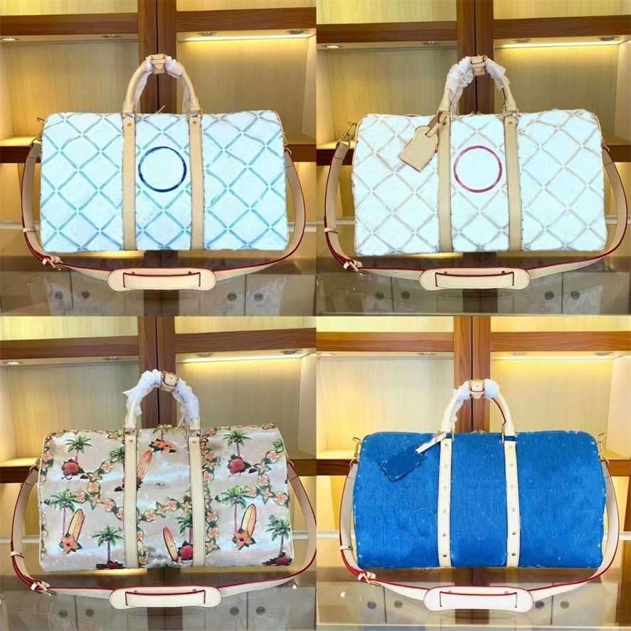 designer duffle bag Luxurys travel bag Men women fashion shoulder crossbody travel bags Women totes Designers Bags Sunrise Pastel Gradient Shouder Handbag