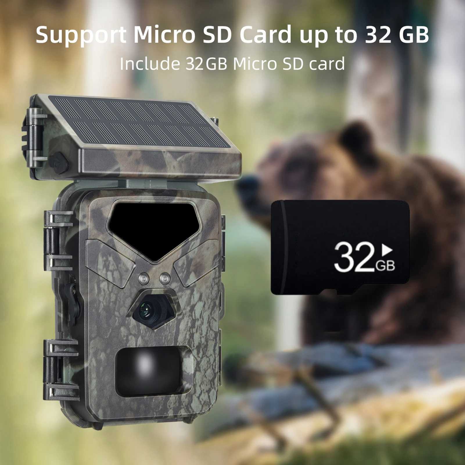 20MP/1080P Hunting Camera 0.3s Trigger Speed Night Vision Motion Activation Trajectory Camera X2504115