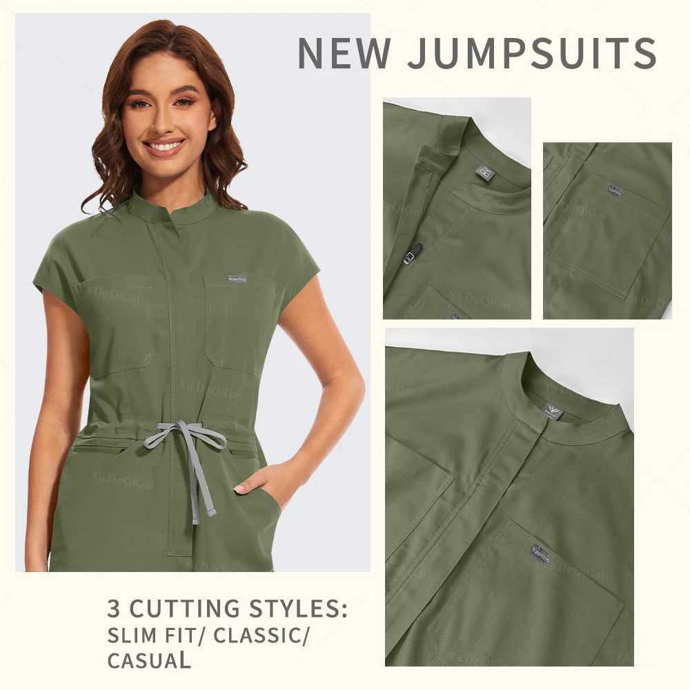 High quality beauty clothing medical work clothes surgical nursing uniforms pet clinic clothing shampoo uniforms jumpsuits X2504101