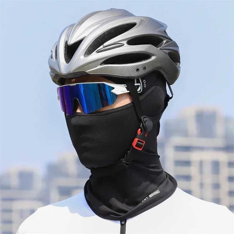 WEST BIKING Summer Breathable Cycling Cap Anti-UV Balaclava Men Full Face Mask Bicycle Motorcycle Running Cooling Sport Gear S251110