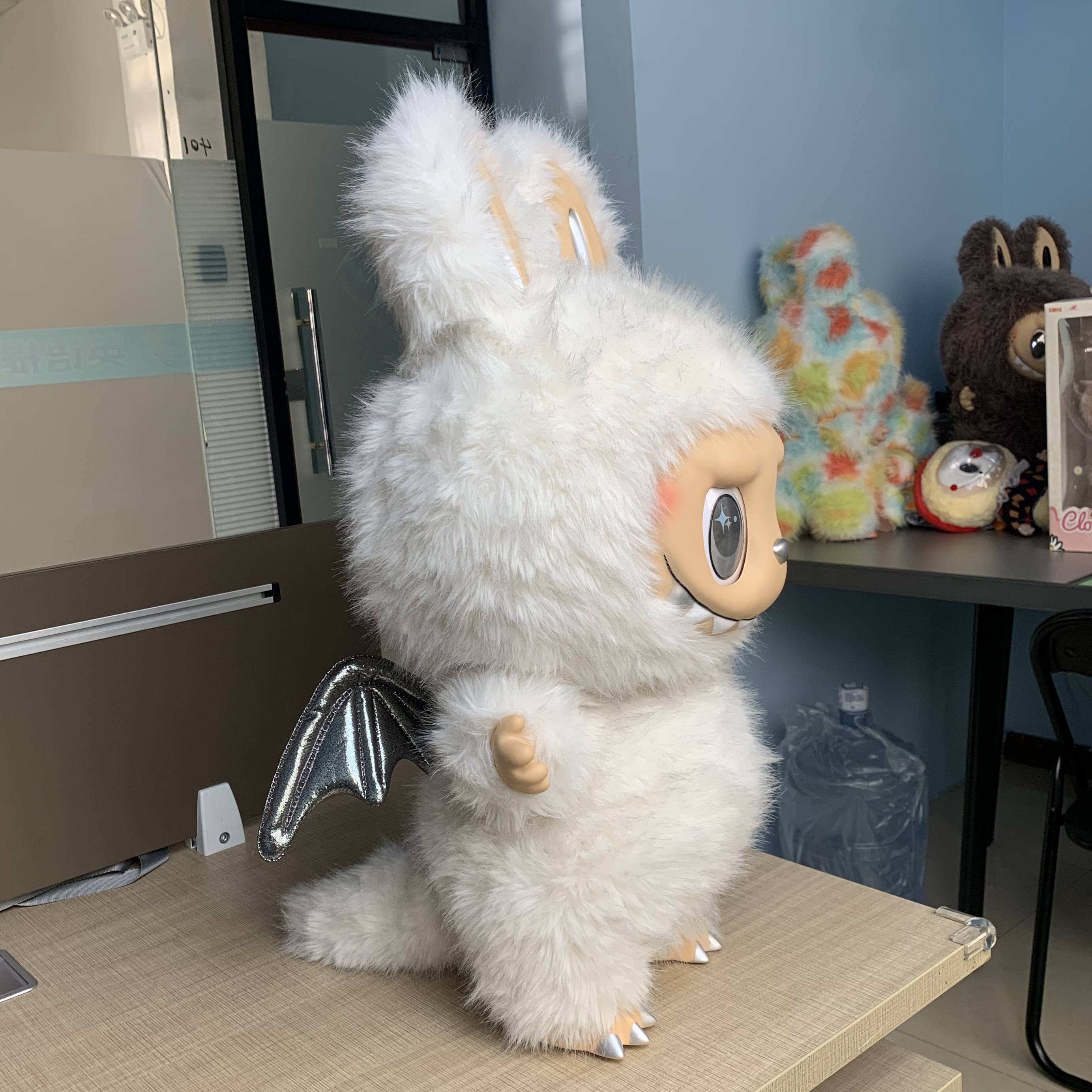 Vinyl Face Market Action Figure Plush Doll The Monster 58Cm Zimomo I Found You Angel In Clouds Monsters Big Labubu Doll