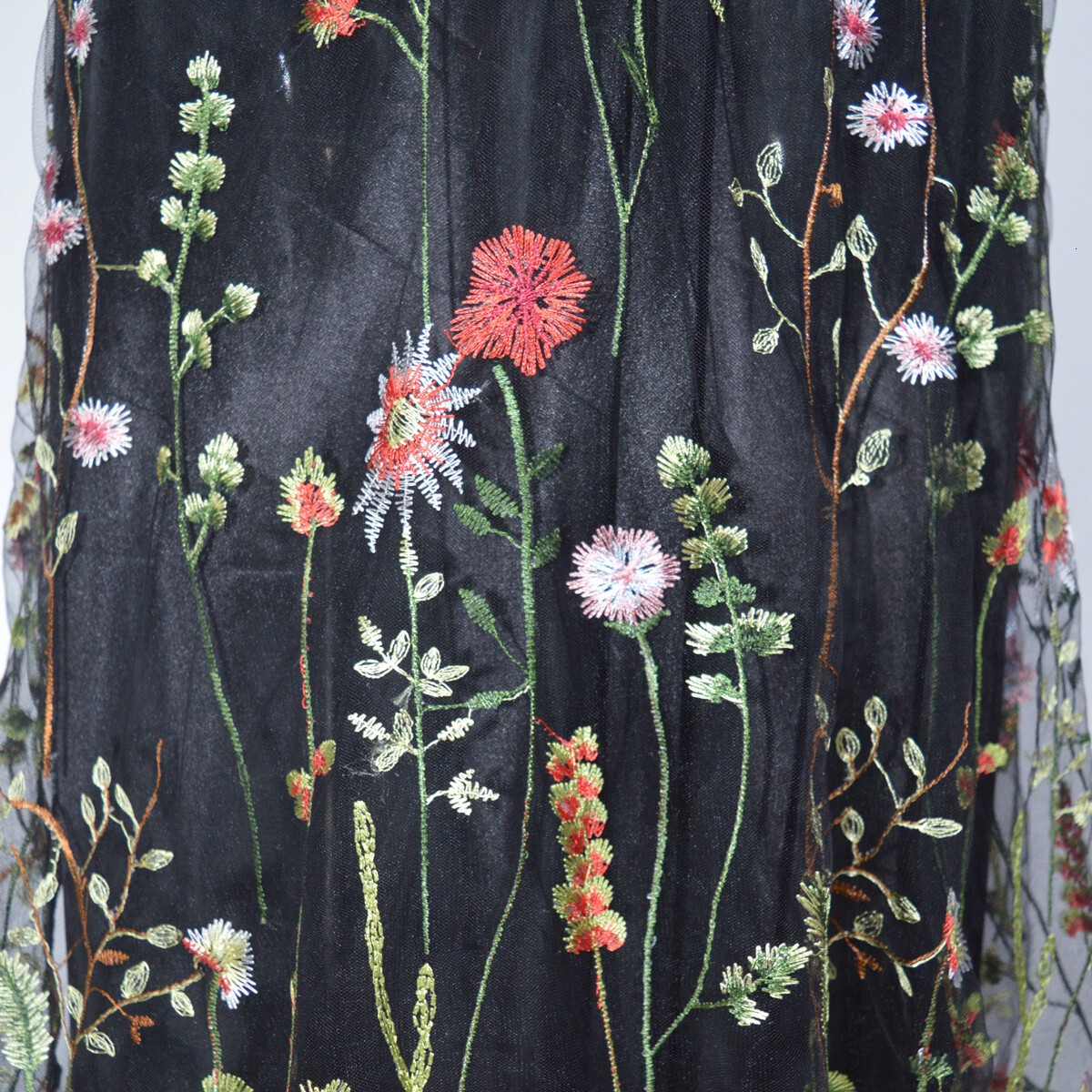 Sexy Deep V Sleeveless Embroidered Slim Fit Open Back Ball Long Dress