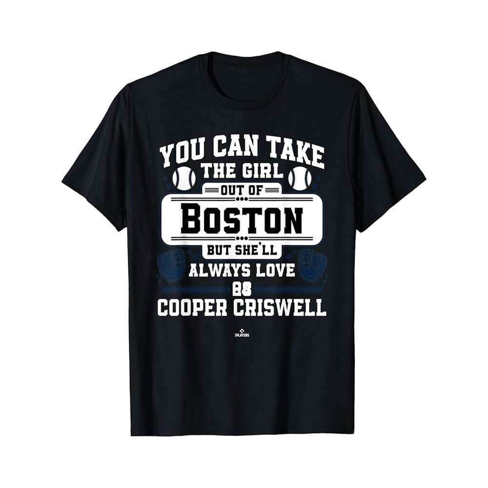 Designer T shirt Shell Always Love Cooper Criswell Boston Baseball MLBPA - 220g T shits