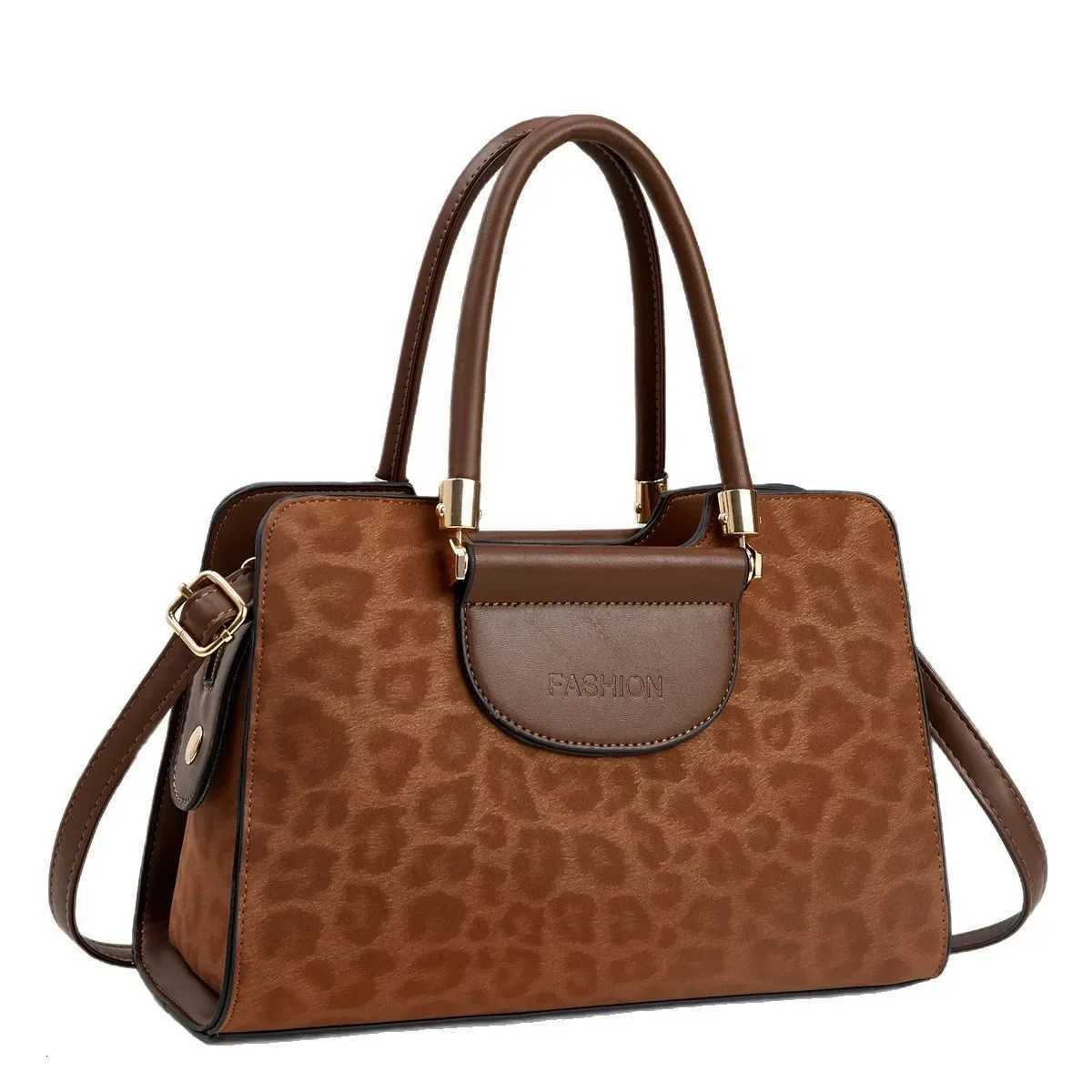 New Ladies Casual Fashion Bag Large Capacity Trendy Luxury Lightweight Handbag Polyester Lining Zipper Closure Crossbody BagT251110