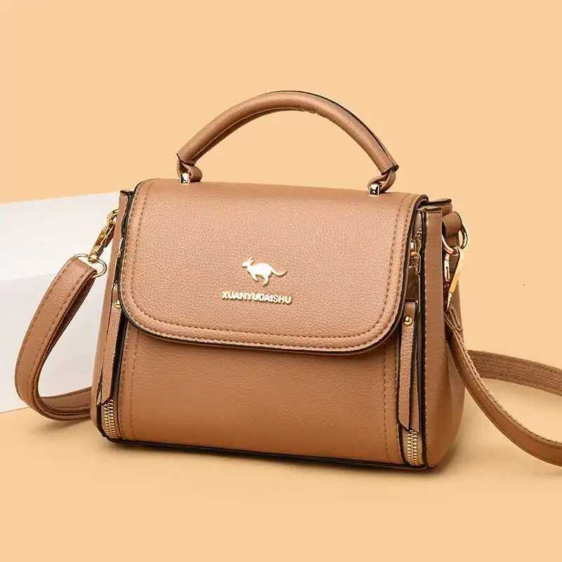 2025 Womens High Quality Casual Shoulder Bag Eent Designer Girl Messenger Bags Three Layer Large Capacity Wallet HandbagT251110