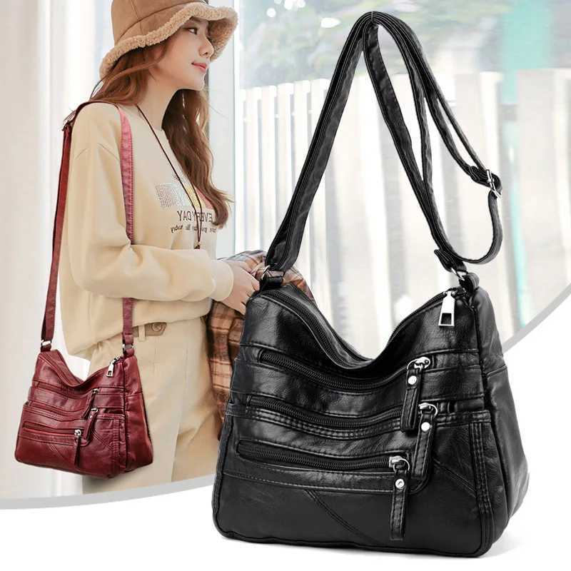 Handbag Pu Ladies Cross Body Bag Shoulder Handbag Solid Color Long Strap Bag For OutdoorsT251110