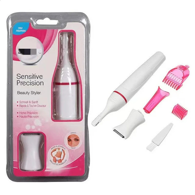 Portable 5-in-1 electric brushless trimmer for eyebrow body bikini facial hair remover multifunctional shaver 250410