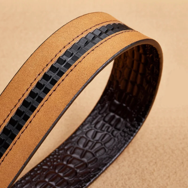 Leather material waistband Single belt pattern belt casual waist belt 35cm belt 251031