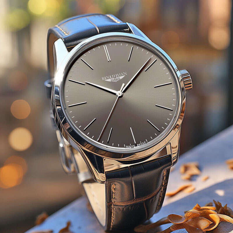 Genuine Leather Belt for Men Fashion Trend Casual Student Wristwatch Men's Quartz Watch Wholesale