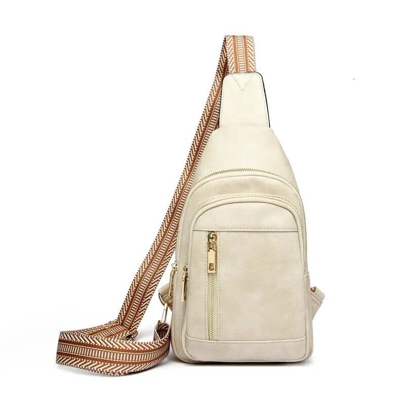 FL- Women's Crossbody Handbags Leather Women Shoulder Bag Fashion New Pattern Simple Solid Color Large Layered Practical Messenger Bag Women'