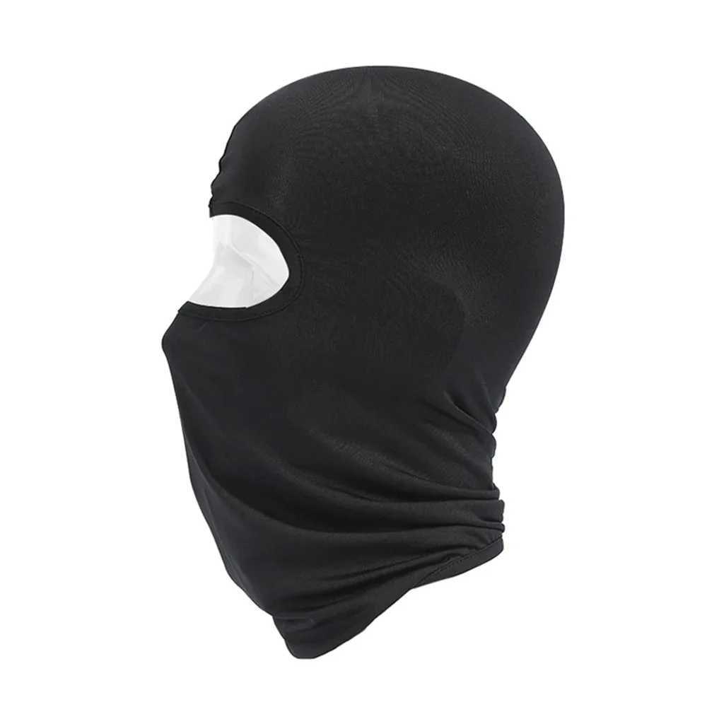 Balaclava Motorcycle Face Mask Moto Helmet Bandana Hood Ski Neck Full Face Mask Windproof Dustproof Face Shield Mens Biker Mask S251110