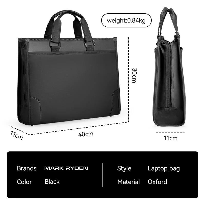 Mark Ryden Office Bussiness Computer Bag crossbody bags Briefcases High Quality leather bag men office bag 251106