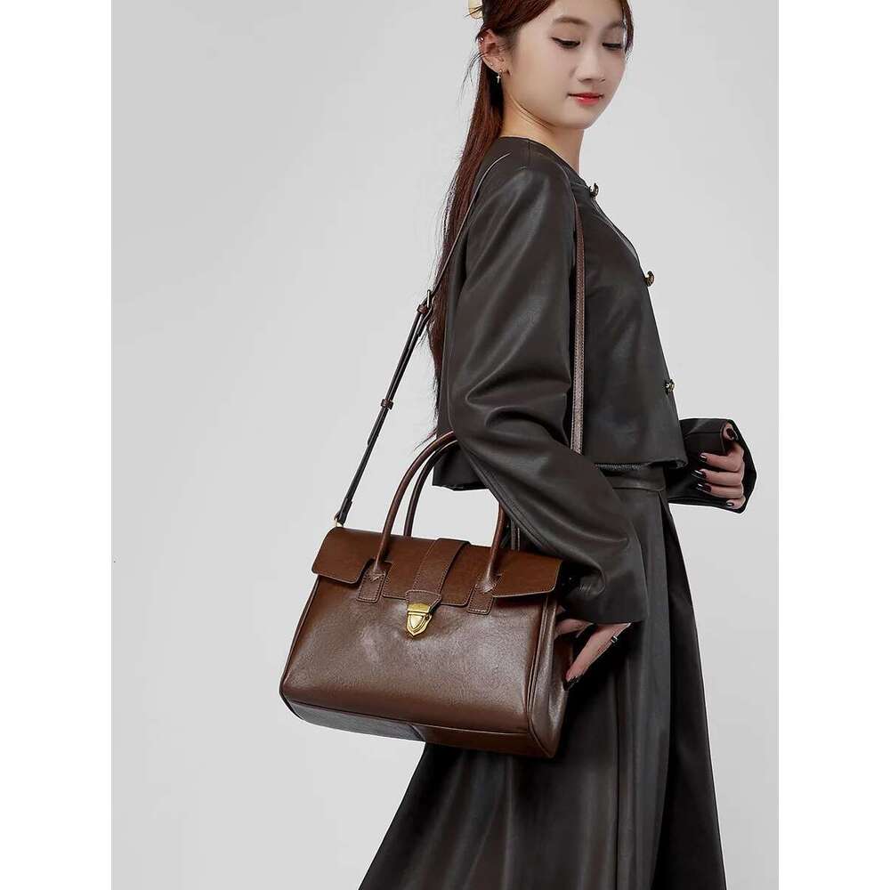 Designer Bag YANATARI Genuine Leather For Women Woman Shoulder Large Capacity Square Fashion Tote Bag Fashionable Handbag