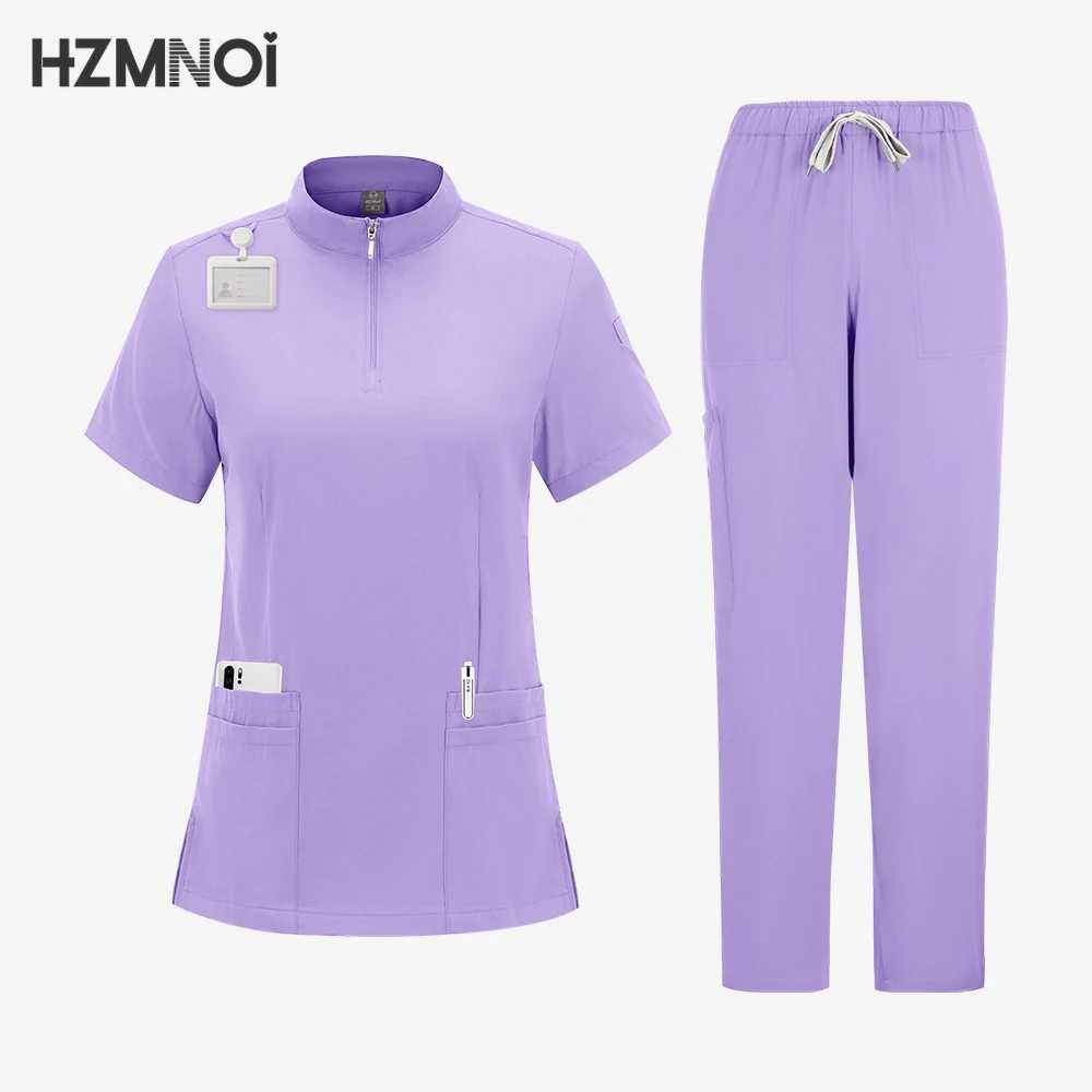 Medical Uniform Women Scrubs Sets Tops Pant Surgical Gowns Nurses Accessories Pet Shop Doctor Beauty Spa Sn Wokrwear Clothes X250410