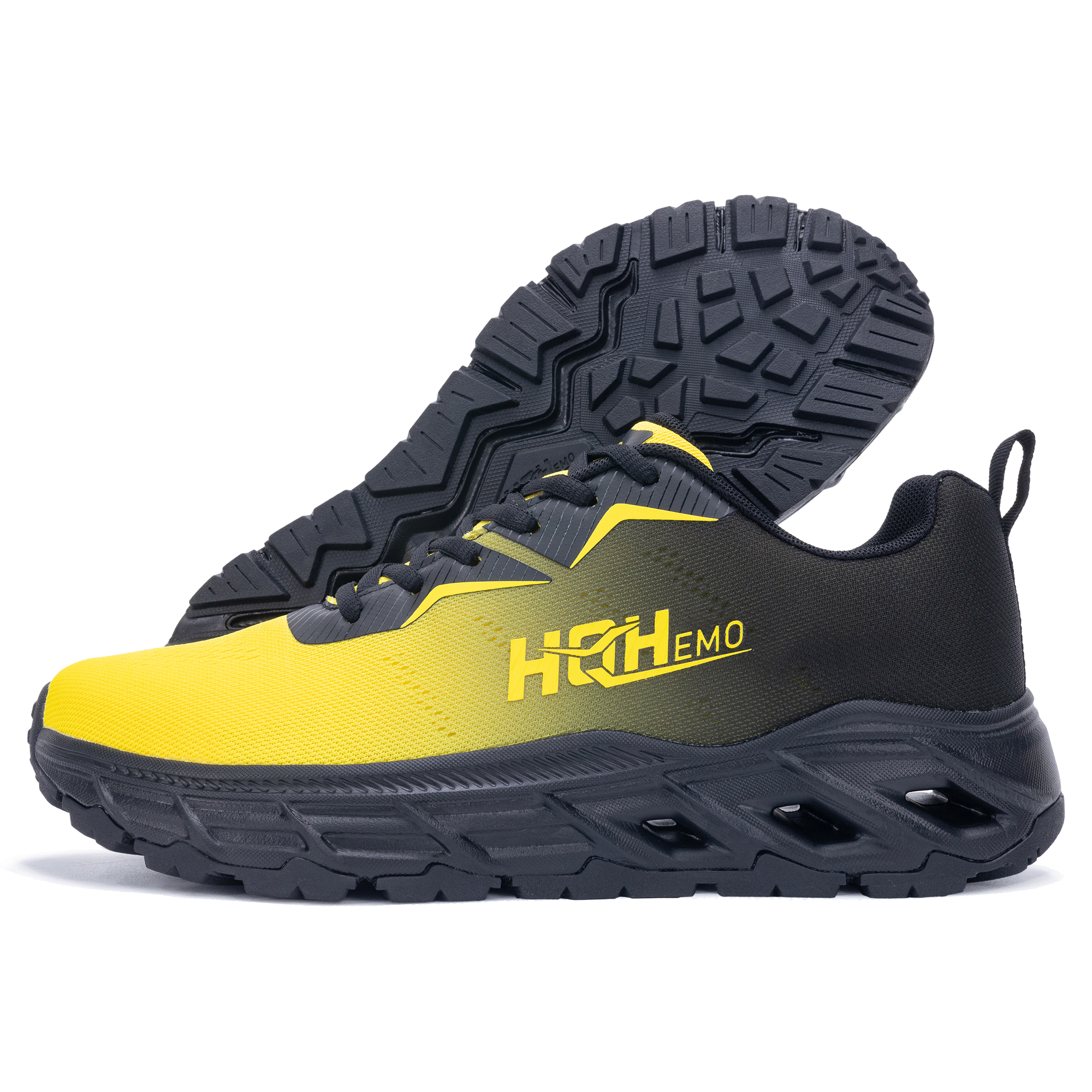 Designer Shoes 2025 High Quality Wide Trail Running Shoes for Mens - FALKON 1.0 Waterproof Hiking Sneakers Wide Width for Outdoor with Jet-Holes Sole