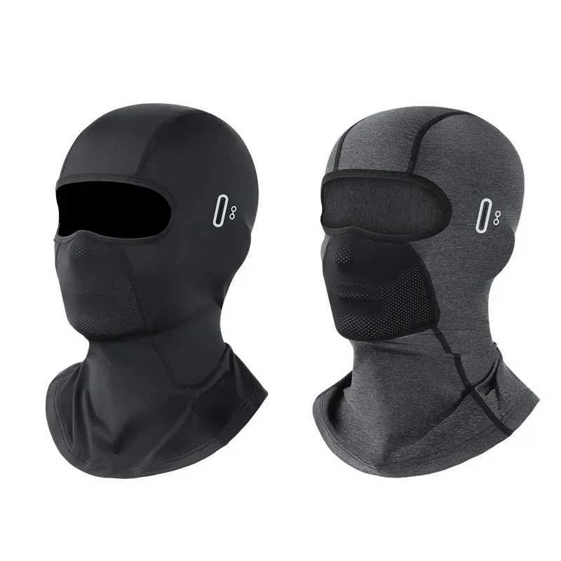 Motorcycle Balaclava Summer UV Protection Glasses Face Breathable Hole Men Women Quick-Drying Motorcyclist Winter Warm Ski Mask S251110