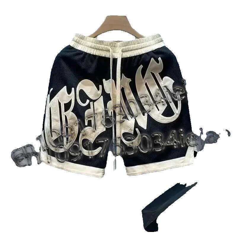 Summer Basketball American Street Sports Pants Casual Men's High Quality Embroidered Shorts Outdoor Fashion