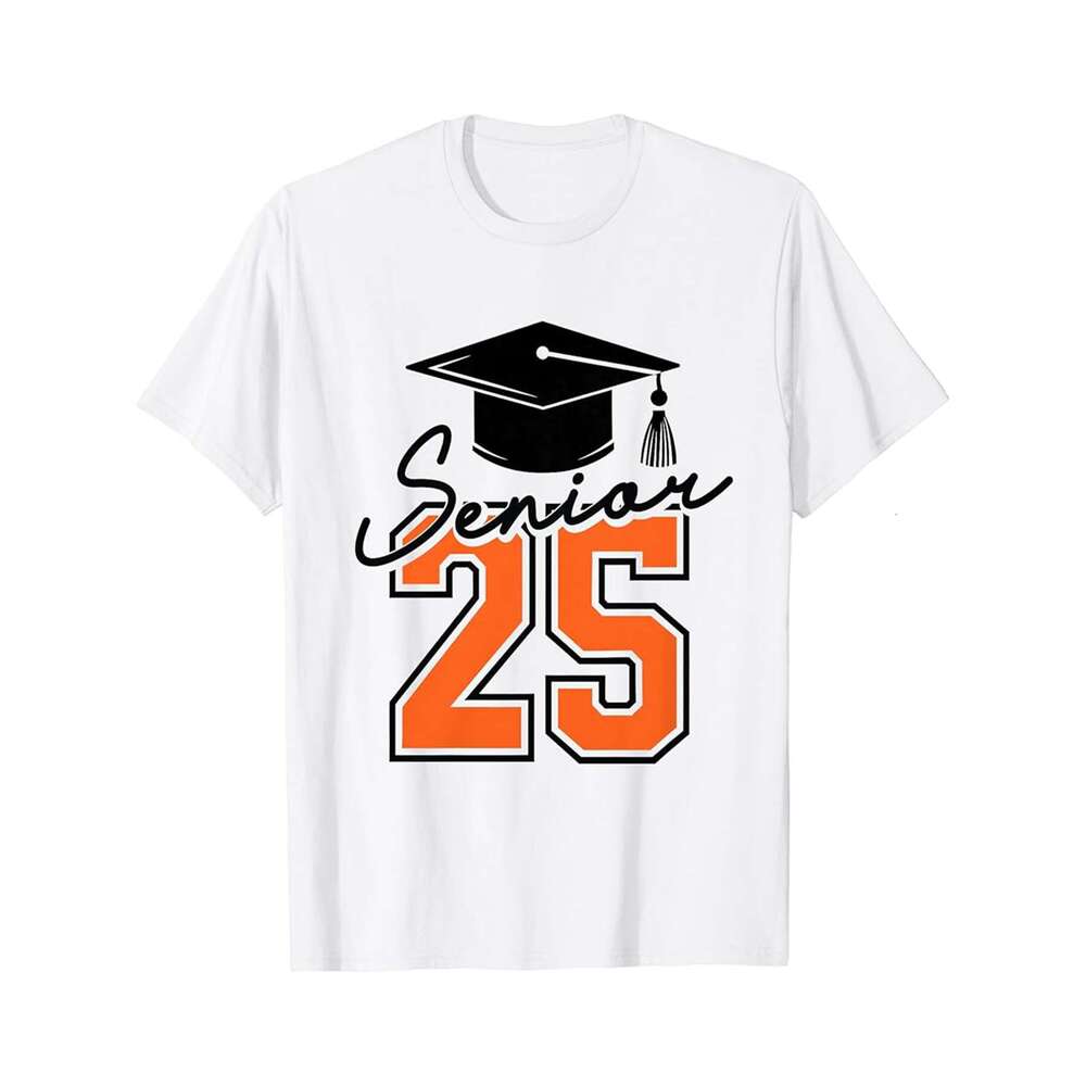 Designer T shirt Senior 2025 Class Of 2025 Back To School 2025 - 220g T shits