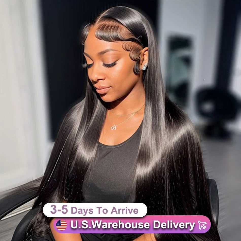 30 40 Inch Straight Lace Front Wigs Hd Lace Wig 13x6 Human Hair Wigs For Black Women Pre Plucked Brazilian 13x4 Lace Frontal WigT251111