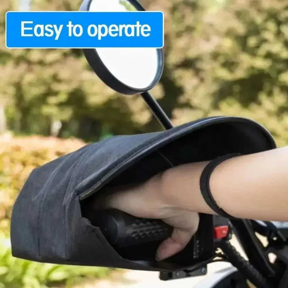 Waterproof Handlebar Cover for E-Bike Windproof Sun Protection Bike Handle Protector for Motorcycle Scooter S25118