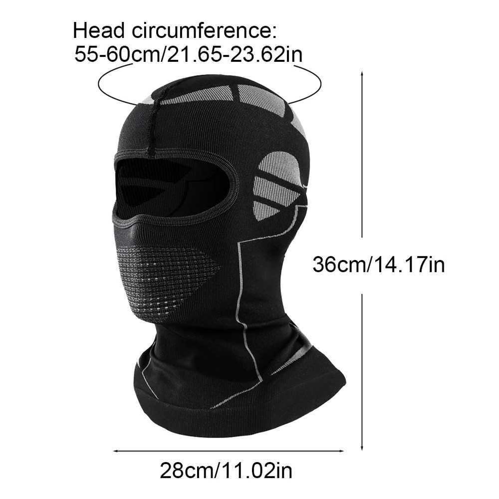 Winter Warm Balaclava Face Mask Unisex Elastic Breathable for Cycling Outdoor Sports Fishing Running Skiing S251110