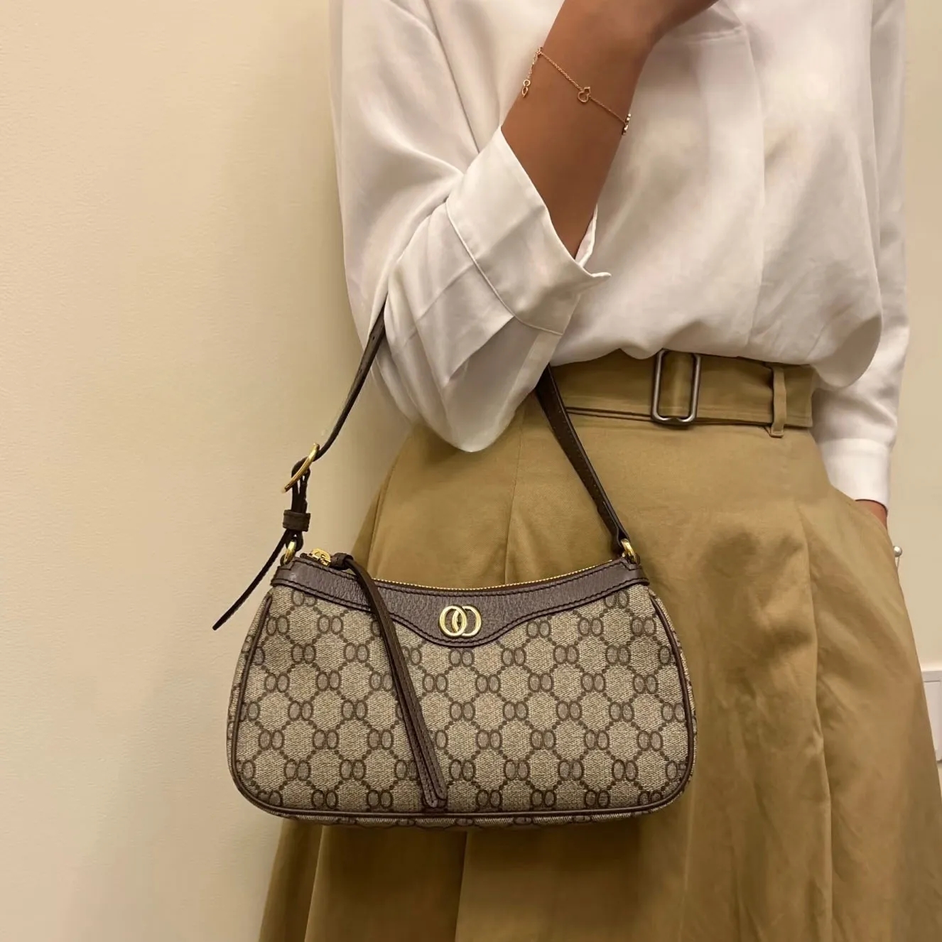 Ophidia Designer Classic Brown Wallet bag Date Code Handbag Purse Shoulder Printing Cross body Messenger s Designers Mini Armpit Bag Beach designer ba