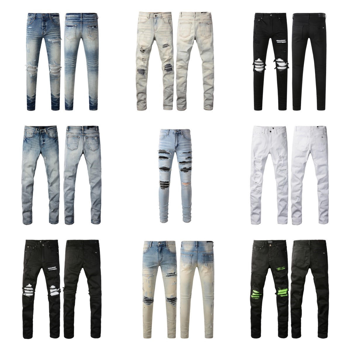 jeans baggy jeans mens designer jeans pants men Jeans pant jean uomo slim fit jeans skinny brands jeans y2k ripped black jeans womens pantalones women pantalon for men