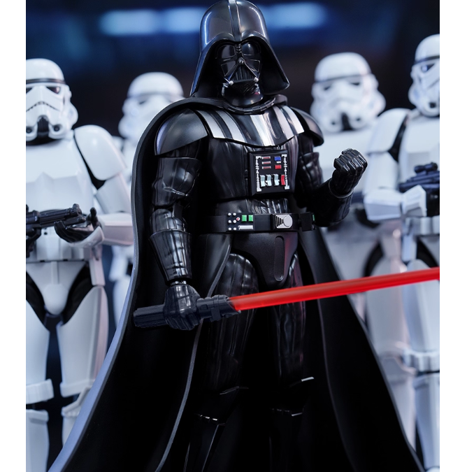 BLOKEES STAR WARS Darth Vader & Imperial Stormtrooper: Beyond Version Action Figure Set A Must-Have Collectible Decoration and Gift for STAR WARS Fans