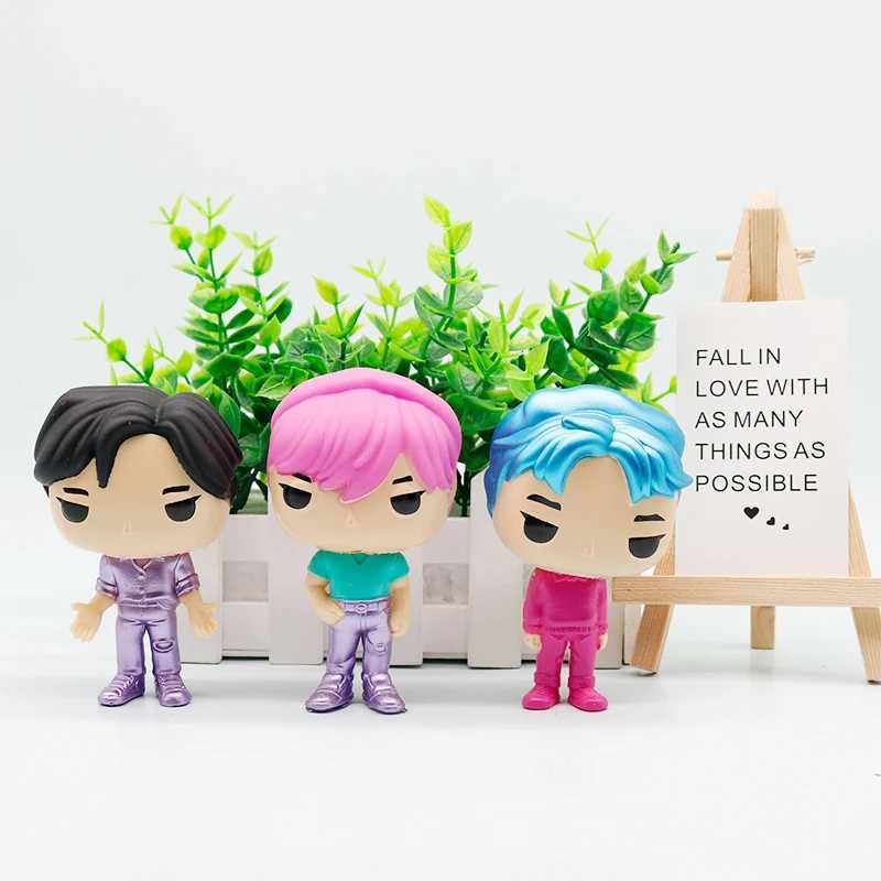 10PC Kpop Demon Hunters Figure K Pop Demon Hunters Figures Huntrix Figures Toy Derpys Tiger Rumi Mira Zoey Sussy Figurine Gift C251111