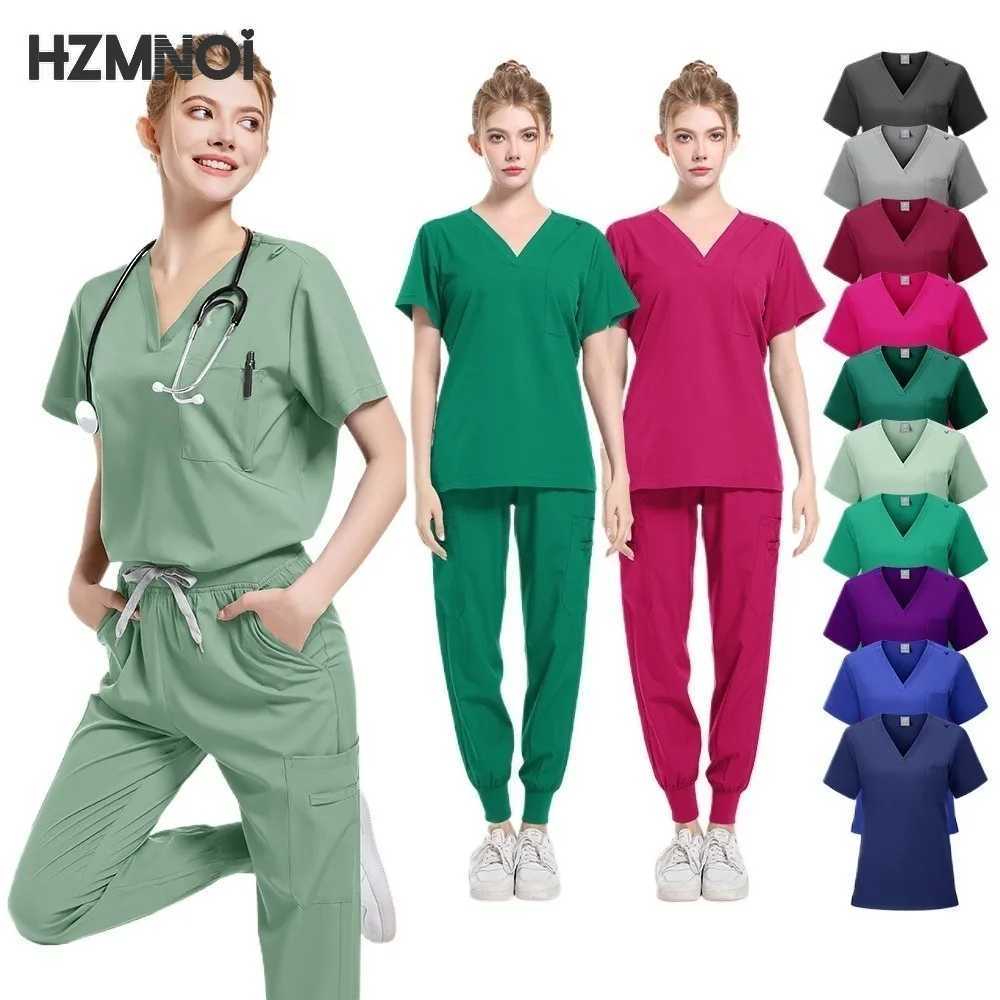 Operating Room Medical Uniform Scrubs Hospital Working Scrubs Set Medical Supplies Nurse Dental Surgery Suit Workwear X250410