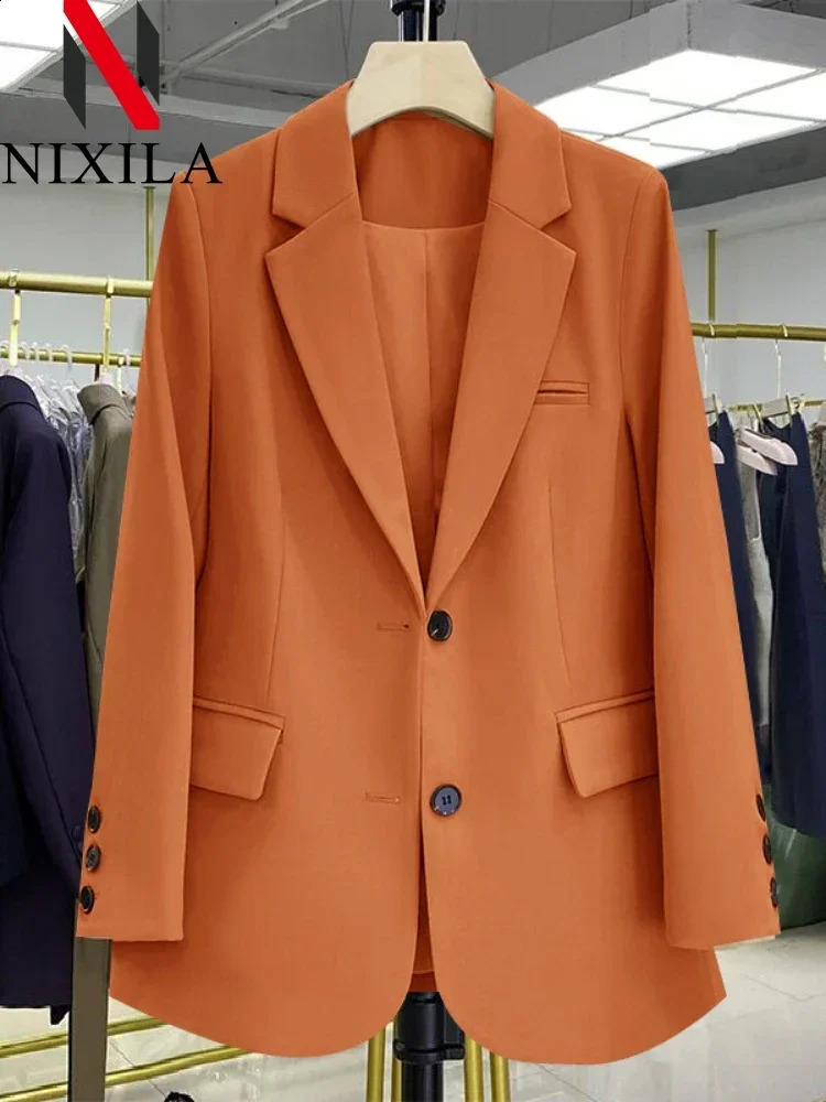 Spring and Autumn Elegant Womens Jacket Korean Casual Fashion Splicing Office Clothing 250407