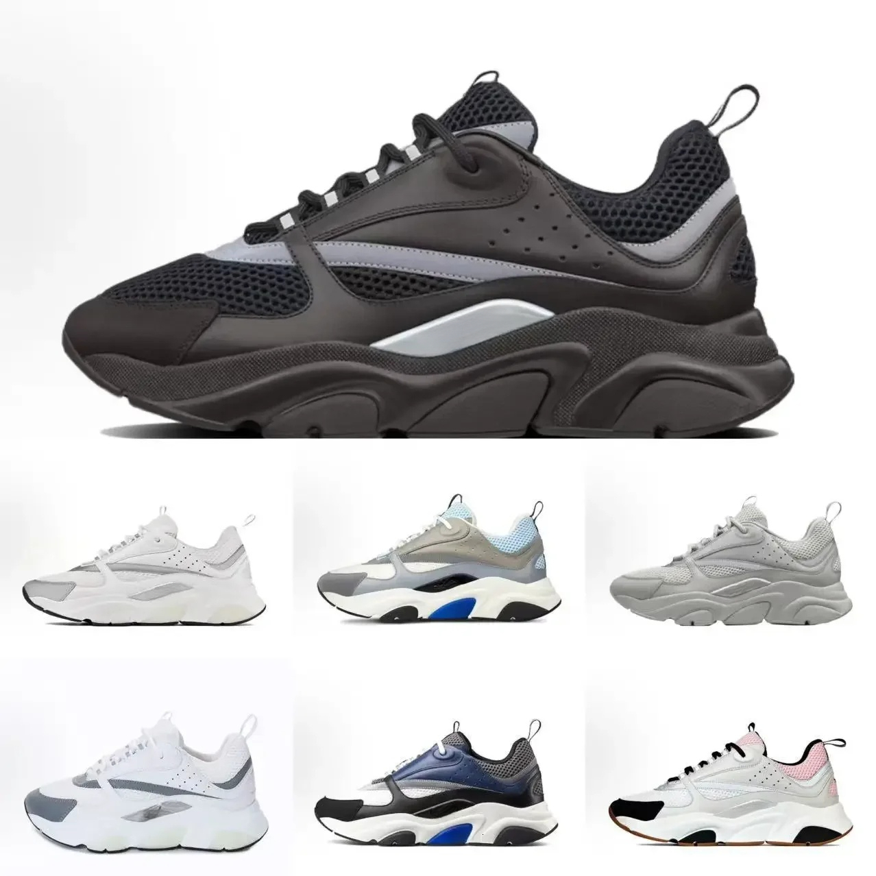 2025New high-quality mesh breathable shock-absorbing anti slip lightweight designer low cut neutral sports casual trendy hot selling b22 shoes