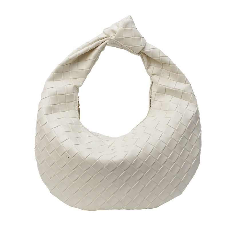 Free shipping designer bags Free Shipping New Designer Foreign Trade Trendy Textured Woven Handbag For Women Versatile Commuter Solid Color Underarm S