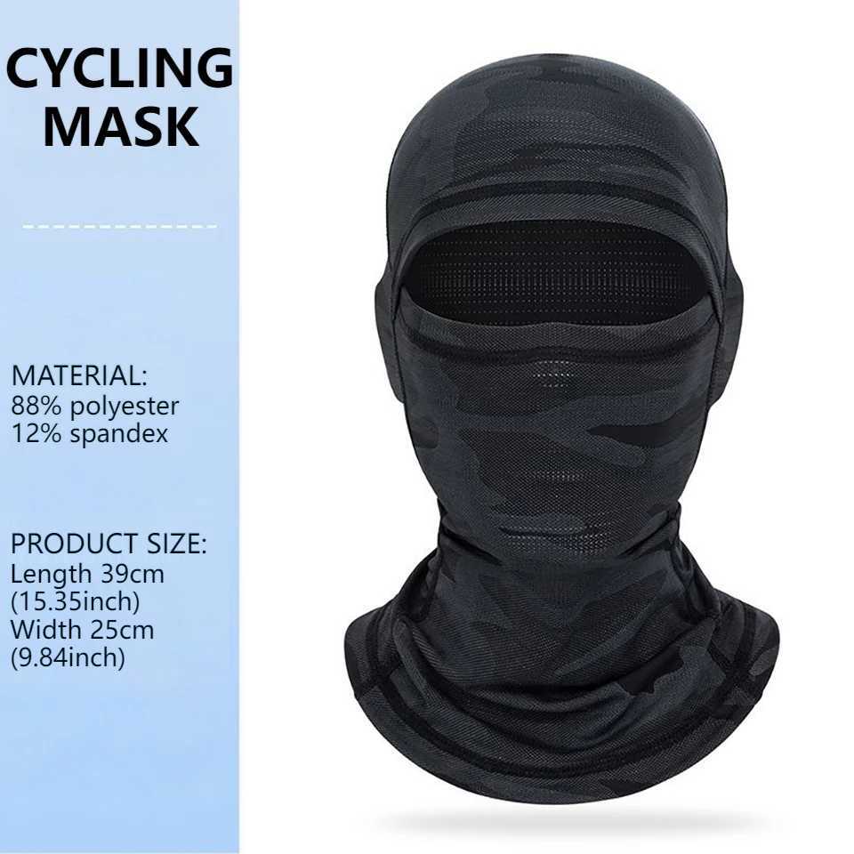 LOOGDEEL Bike Balaclava Hat Bicycle Scarf Breathable Sport Fishing Motorcycle Masks Summer Cycling Mask UV Sun Protection Mask S251110