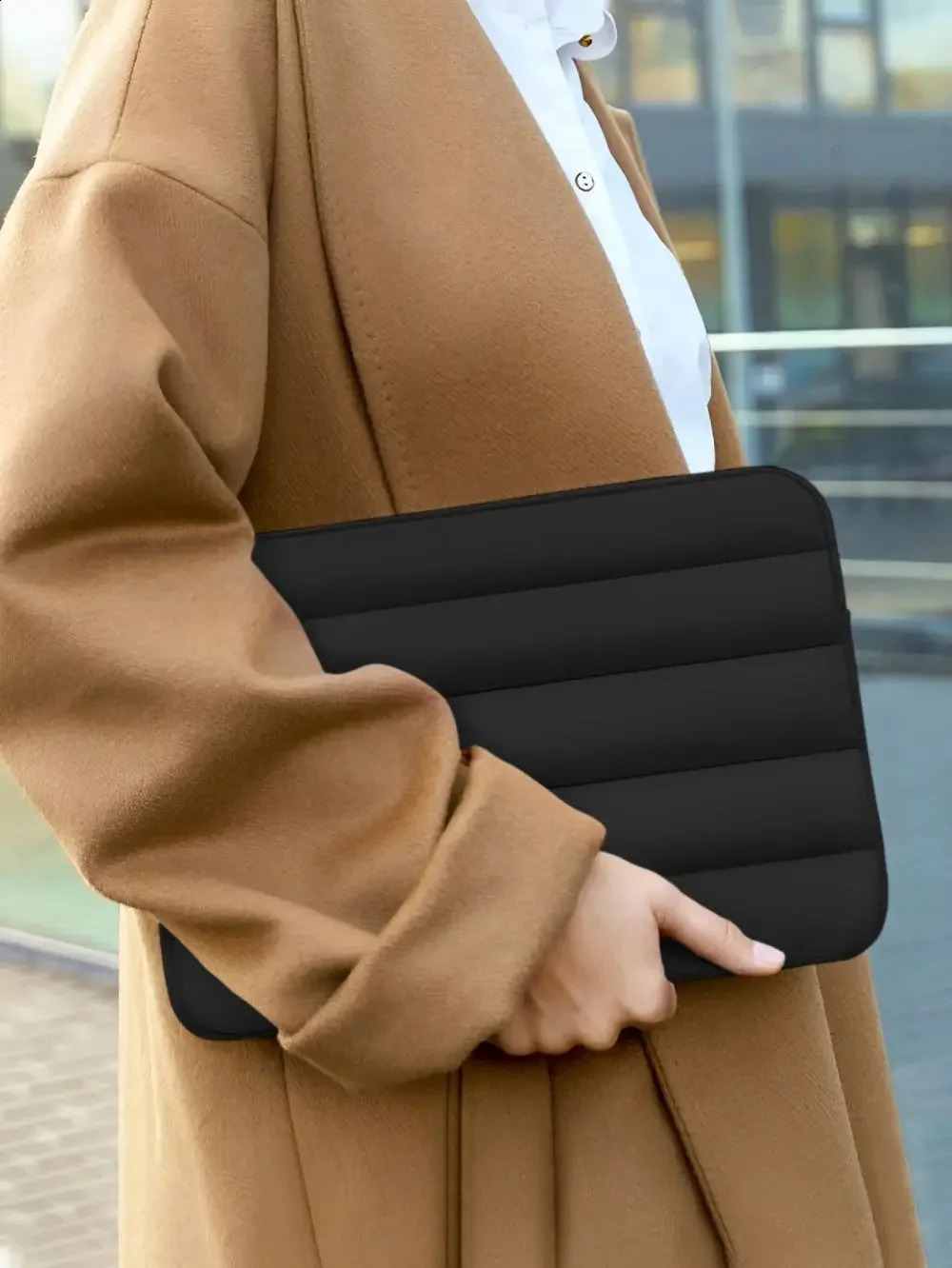 Puffy Laptop Bag for 9-13 inch Notebook Case fit 14.2 Air Pro Tablet Waterproof Portable Travel Carrying PC Handbag 250407