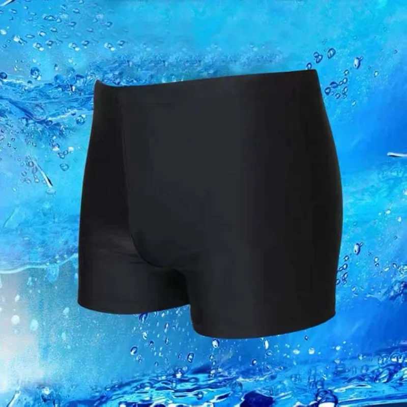 Brand new 2024 mens swimming trunks with flat corners fashionable and sexy swimsuits student swimsuits oversized fashionable flame swimsuitsW250410