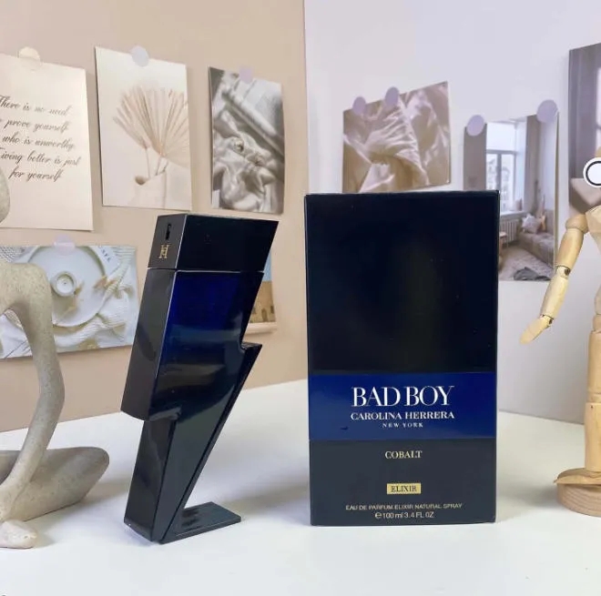 Designer perfume Mens BAD BOY Spray Cologne 100ml Long-lasting Natural Perfume Fragrance Male Charming Scent Gift