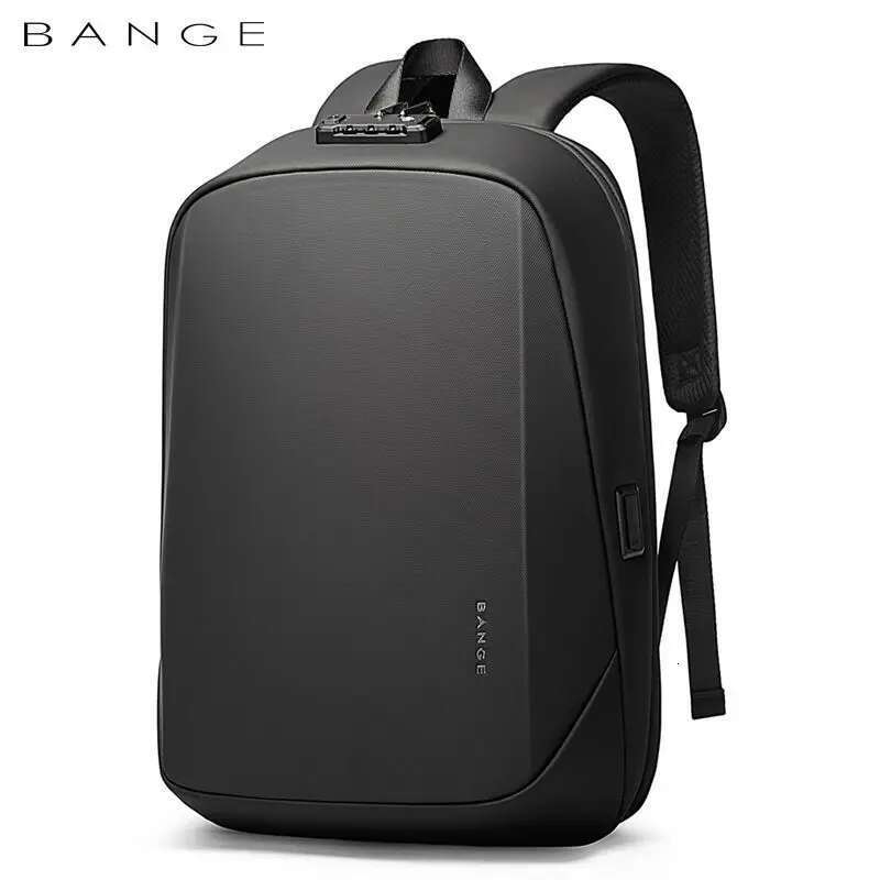 bange brand laptop antitheft waterproof school backpacks usb travel bag backpack business male 2024